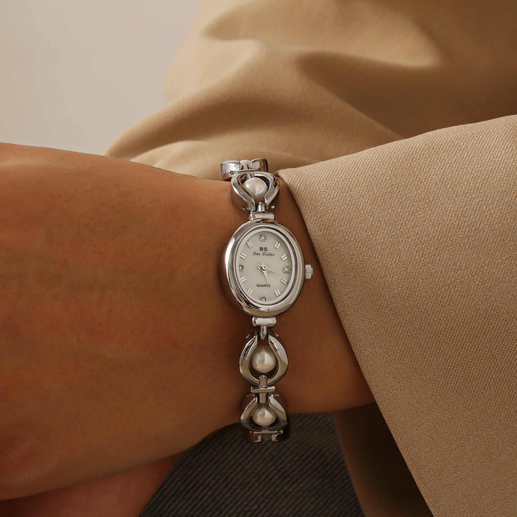 Het Atlas Pearl Vintage horloge