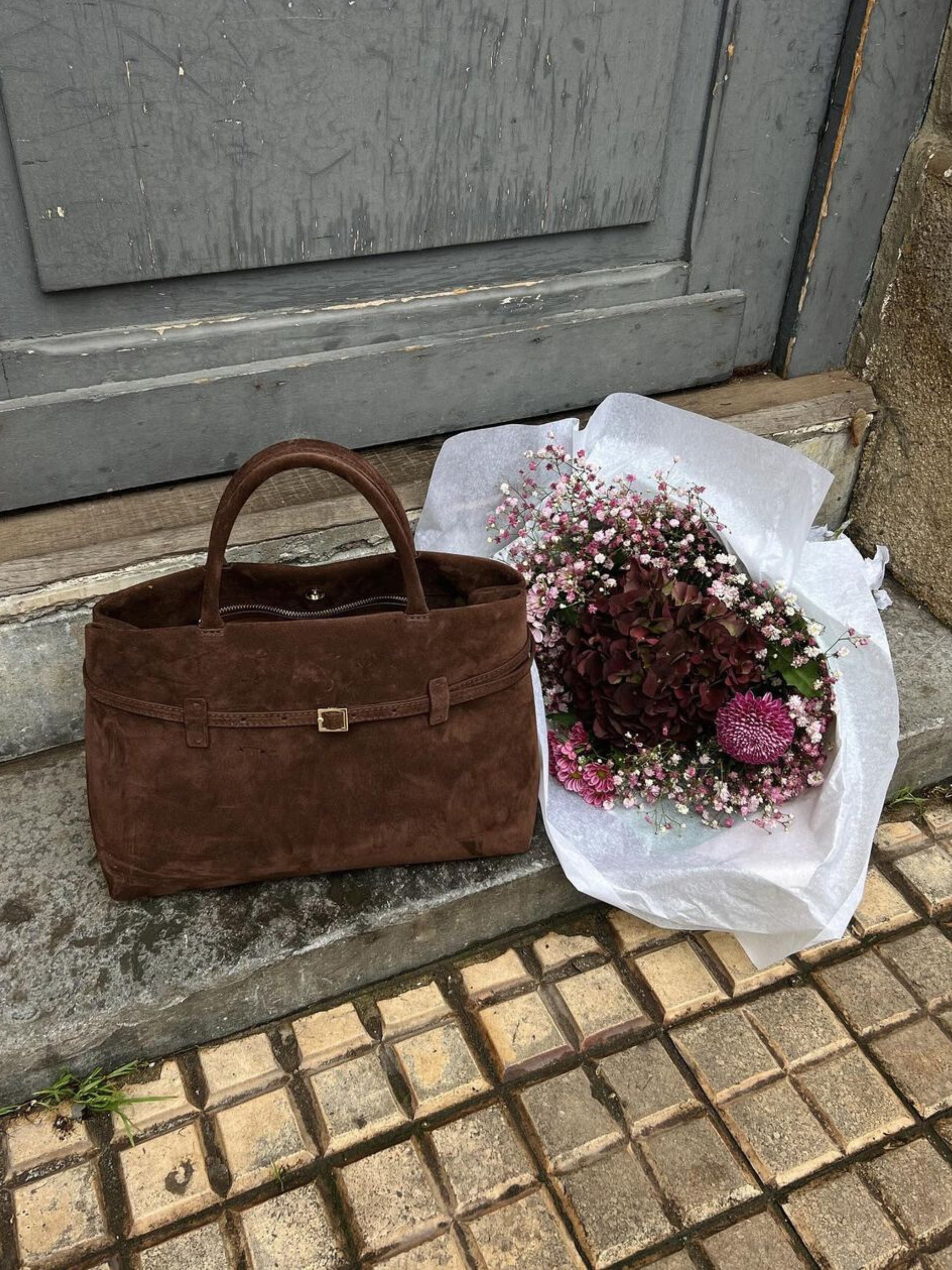 Luisa Suede Bag