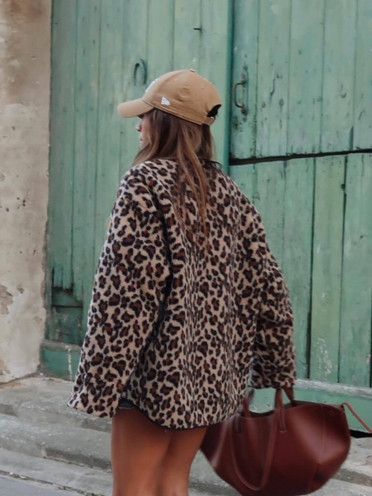 Ava Animal Print Jacket