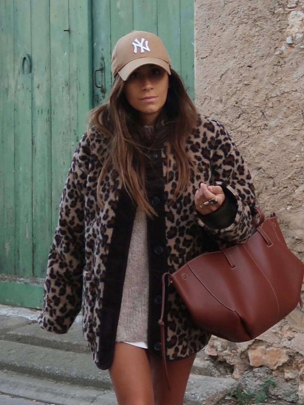 Ava Animal Print Jacket