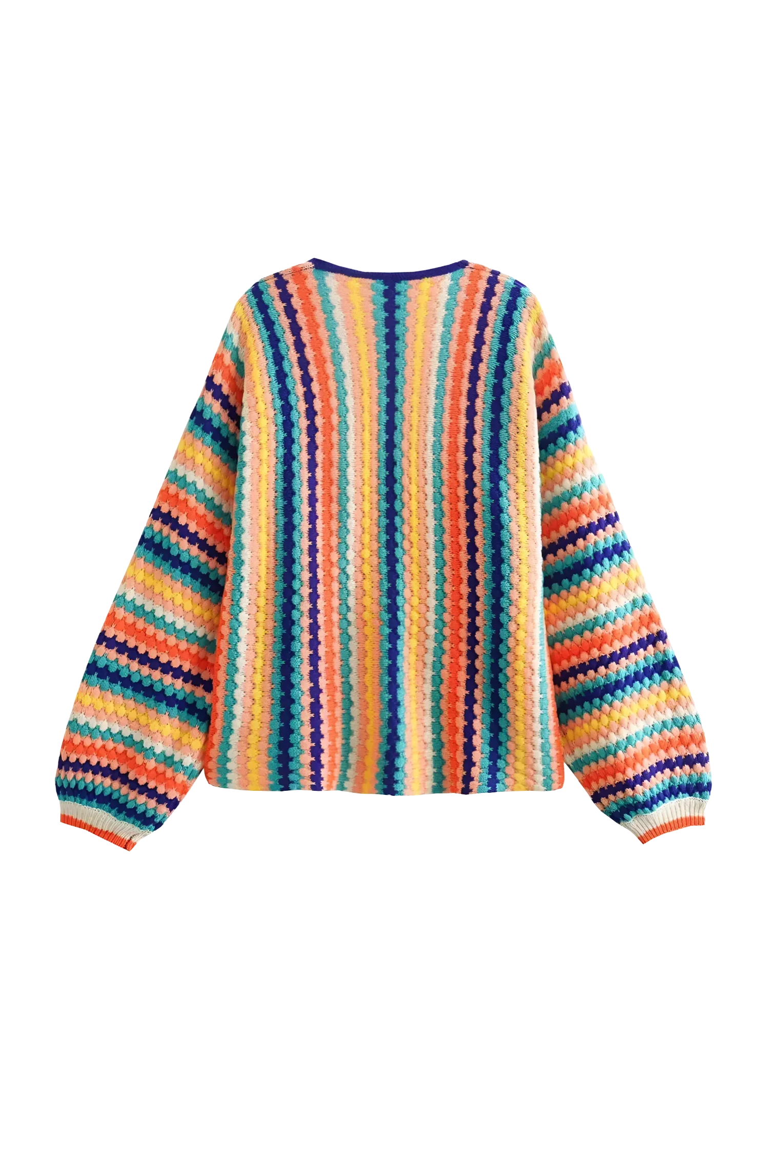 Cardigan arcobaleno