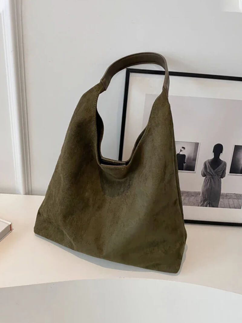 Jenna - Suede Tote Bag