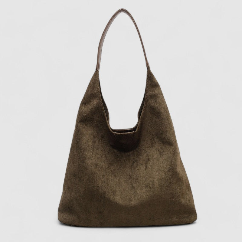 Suede Daily Leather Tote