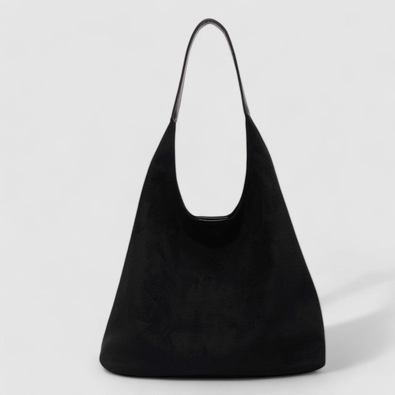 Suede Daily Leather Tote