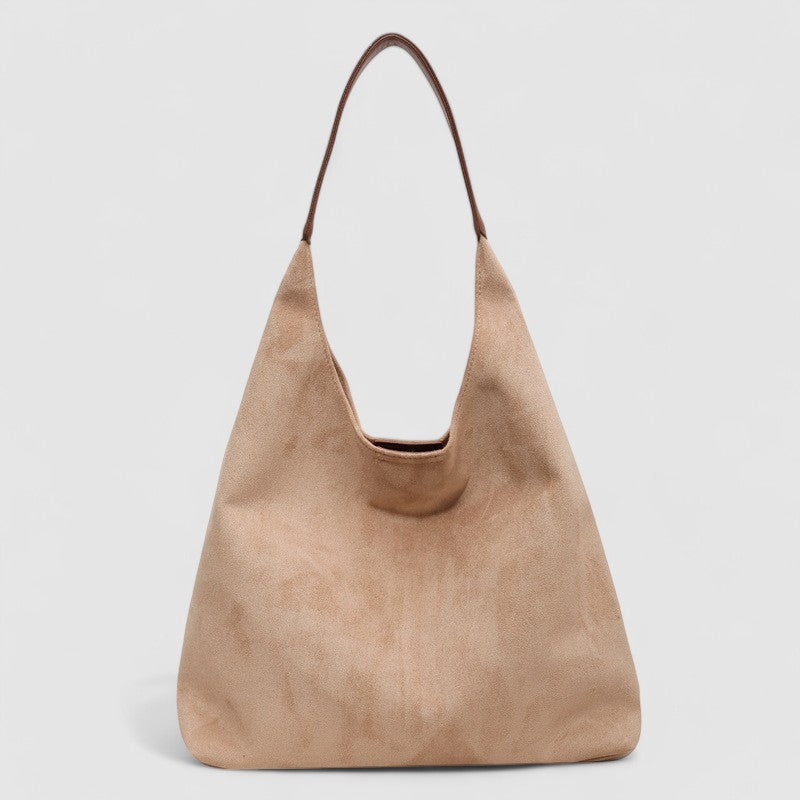 Suede Daily Leather Tote