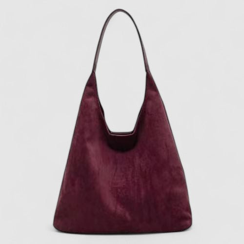 Suede Daily Leather Tote