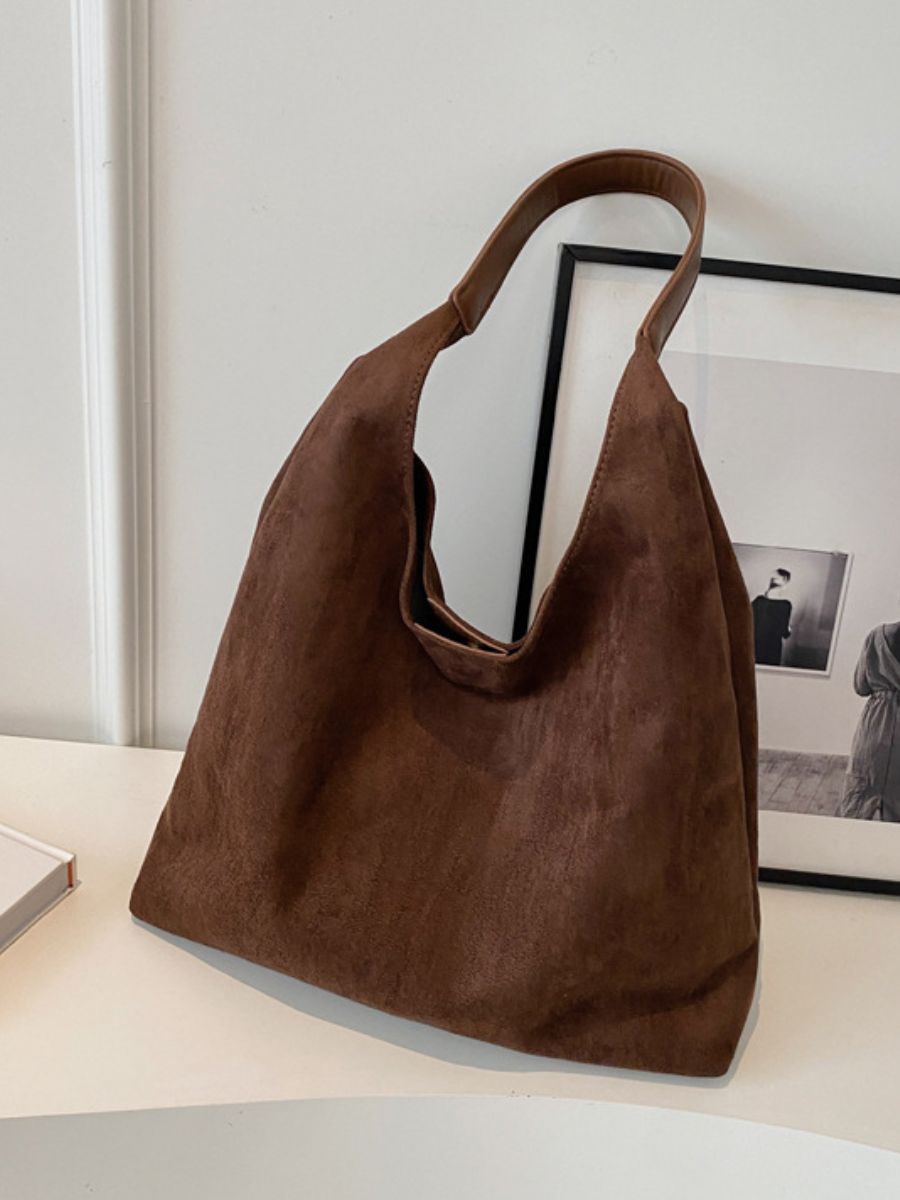 Jenna - Suede Tote Bag